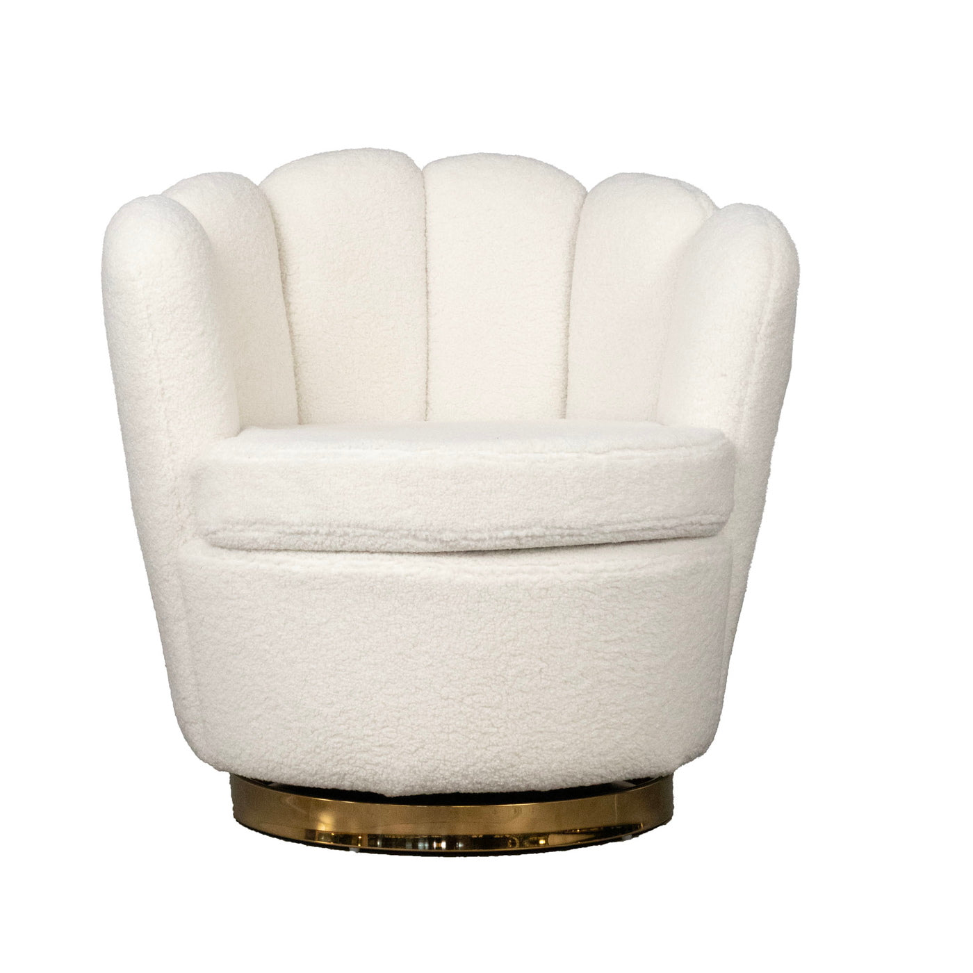 Giga Meubel Fauteuil Quinty - Bouclé - Beige