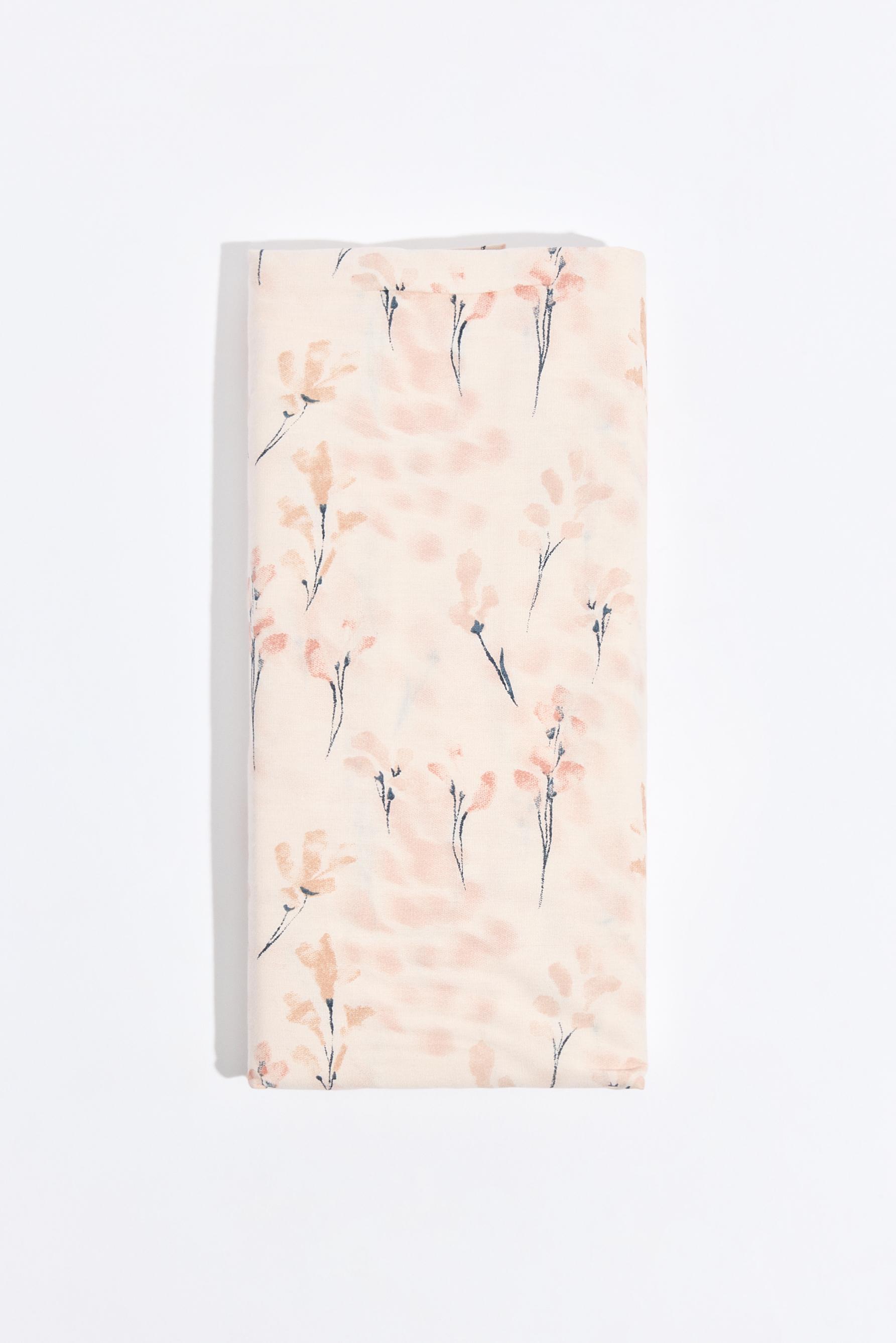 Pack 2 fundas de almohada ramilletes 50 x 75 cm
