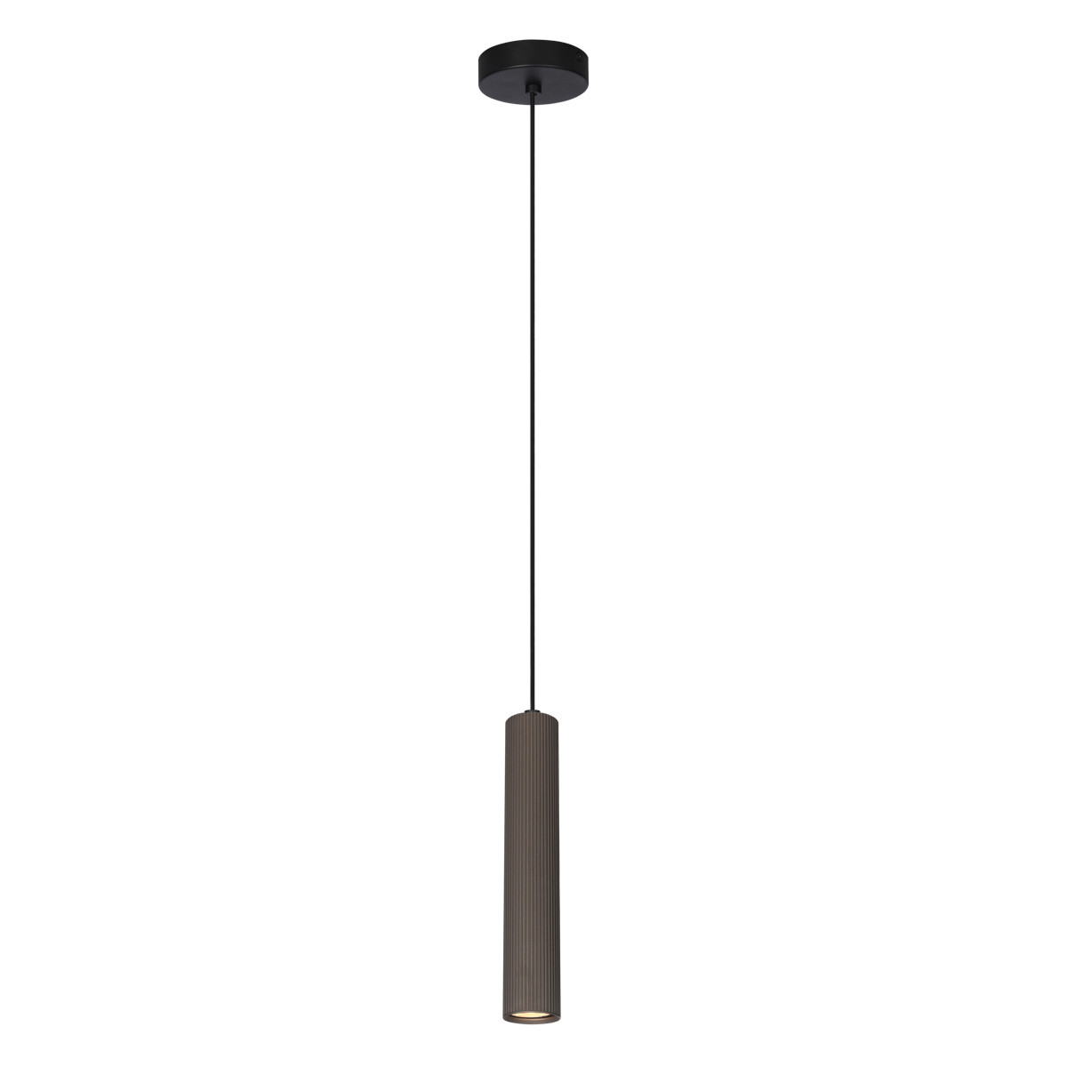 Lampa wisząca brązowo-czarna RILOK 1xGU10x10W wym: 130x5,5x5,5 cm Italux