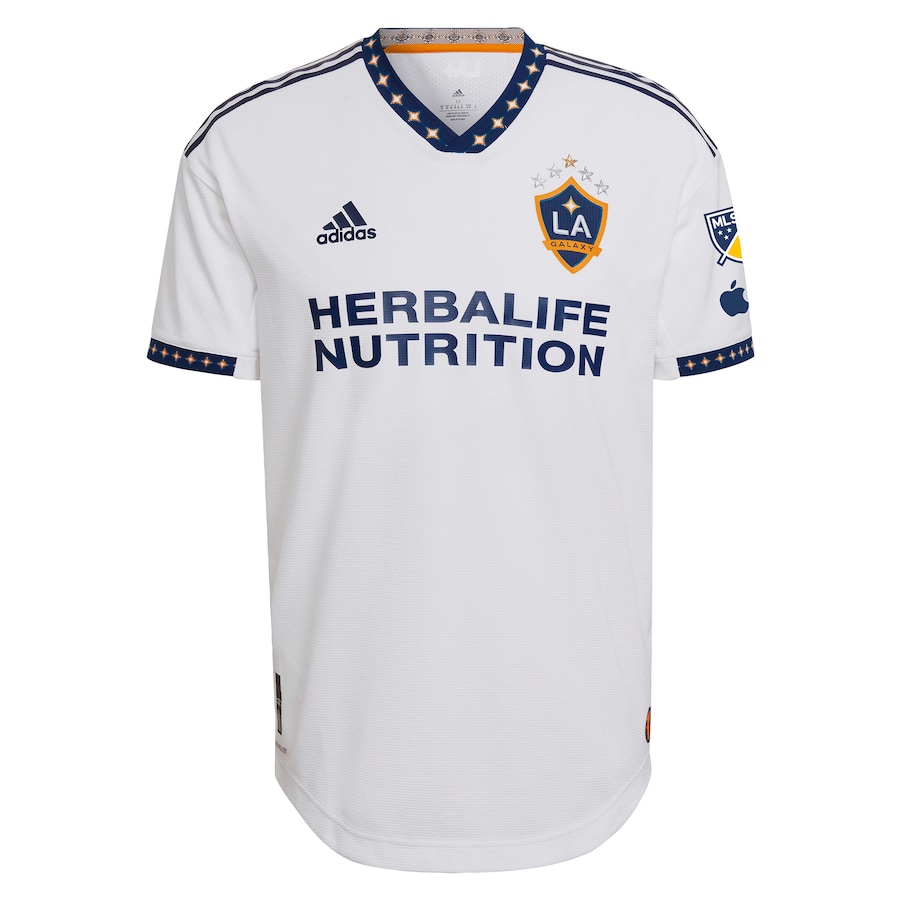 Gastón Brugman LA Galaxy adidas 2023 City of Dreams Kit Authentic Jersey - White
