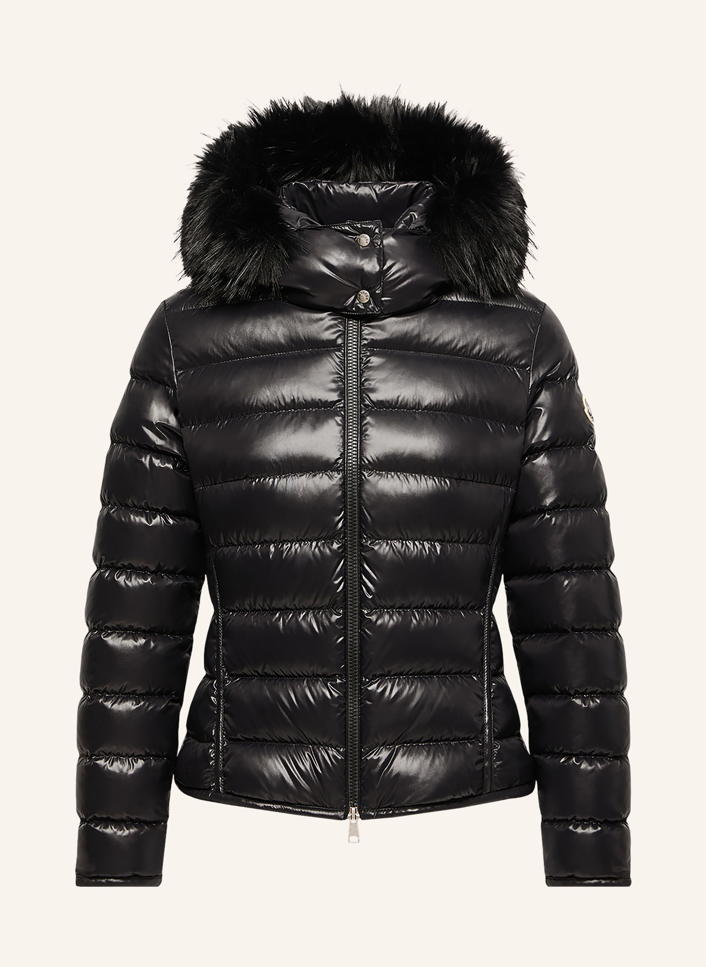MONCLER Daunenjacke BADYEFFE mit abnehmbarem Kunstfell