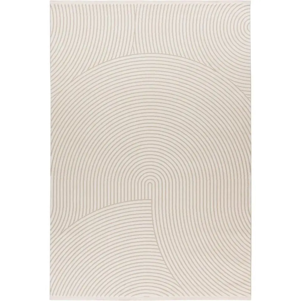 Lalee Vloerkleed Japandi stijl - 3D effect cirkels 200x290 cm