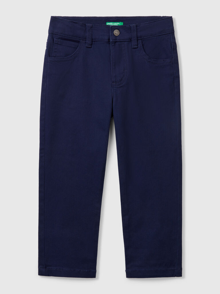 Five-pocket stretch trousers