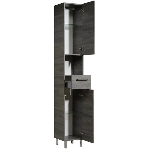 Hochschrank »912«, (BxHxT): 30 x 195,5 x 33 cm, grau