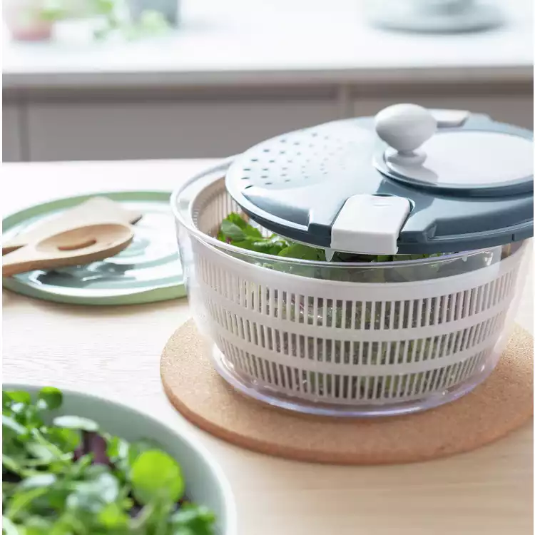 Habitat Healthy Eating Salad Spinner - Blue