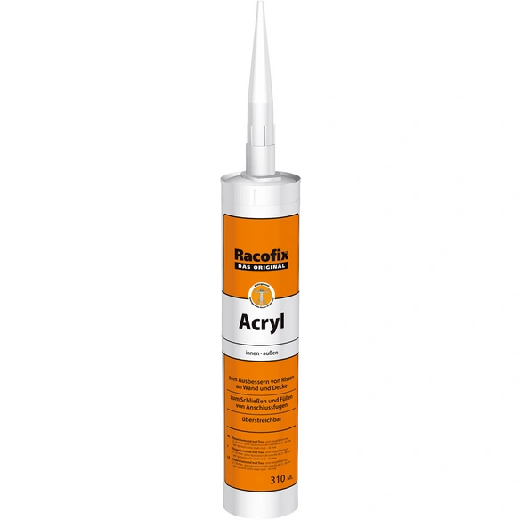 Acryldichtstoff, 310 ml, weiß/grau