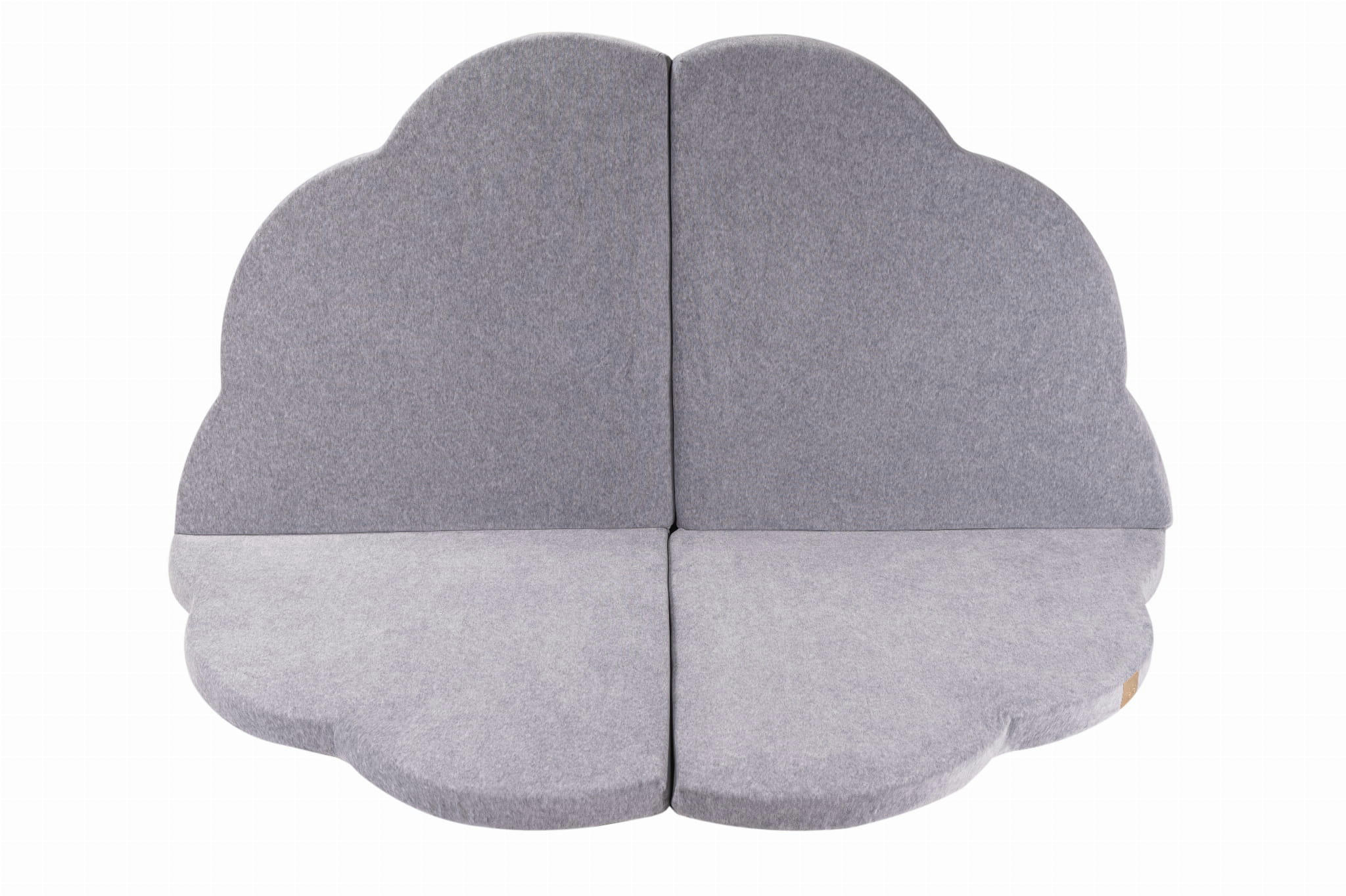 - Tapis de jeu nuage gris 160x160cm