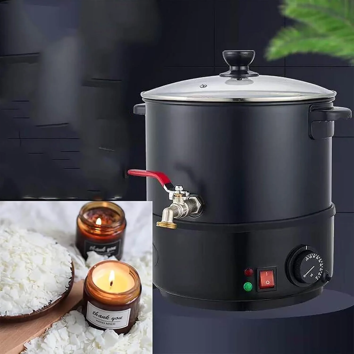 10L Professional Salon Wax Warmer, 1100W, 30-100��C Temperature Control