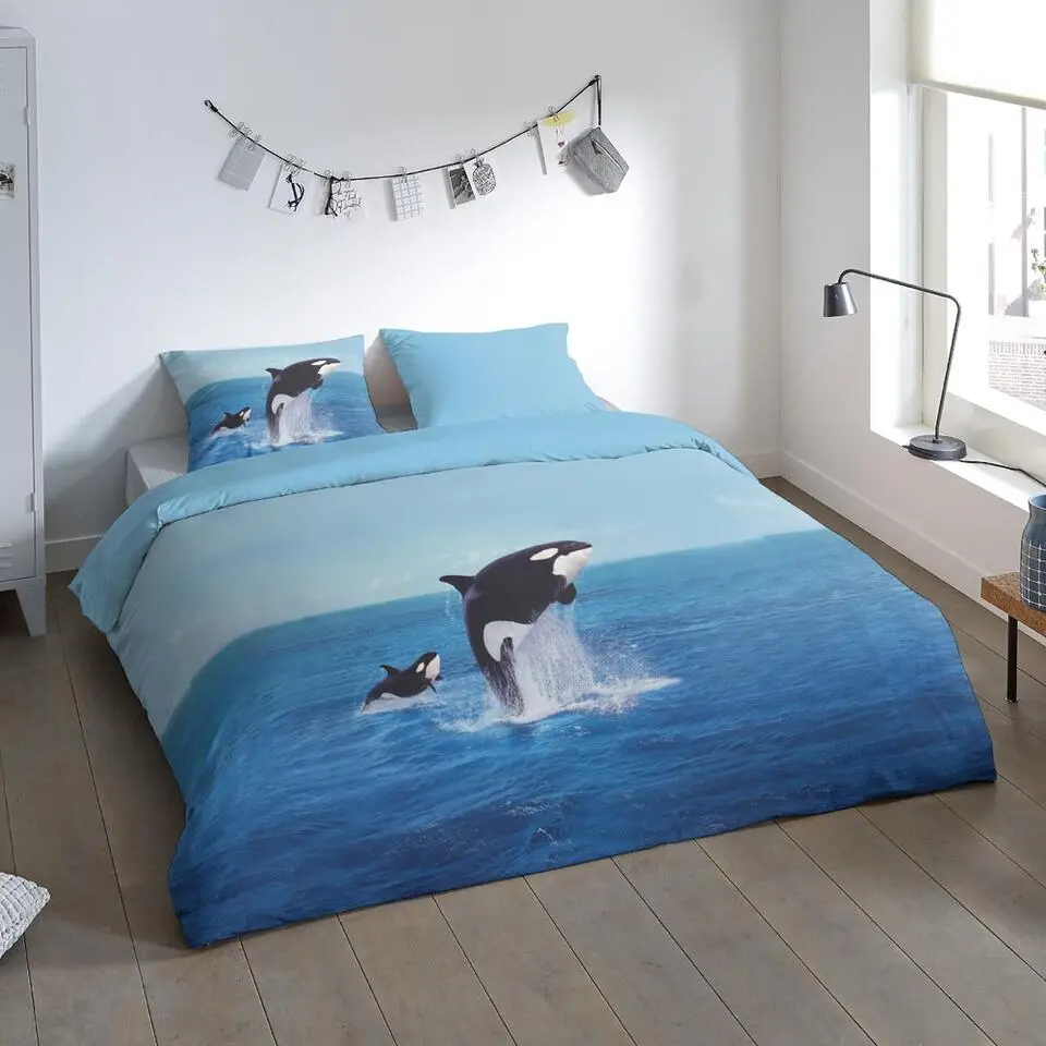 Pure Dekbedovertrek Orca-Lits-jumeaux (240 x 200/220 cm)