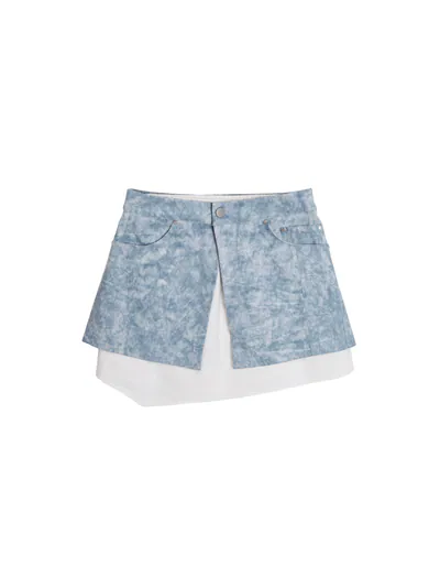 2 in 1 Printed Skorts - 26SRB108D