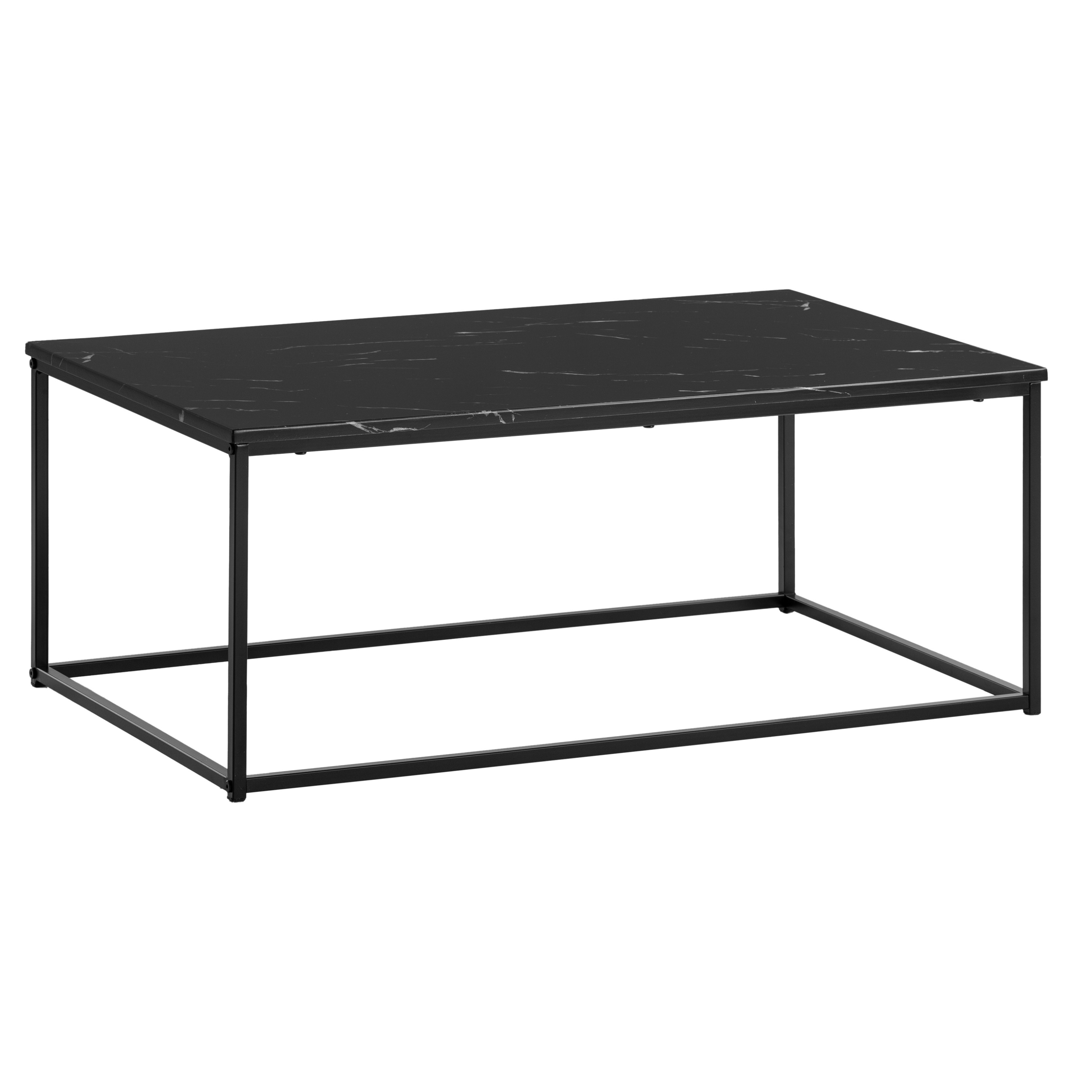 FineBuy Stolik kawowy mdf czarny