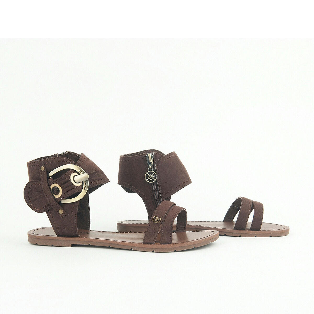 Sandales plates Pacome