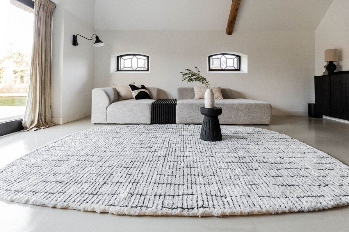 Interieur05 vloerkleed Rectangle Edge - creme - 200 x 290 cm
