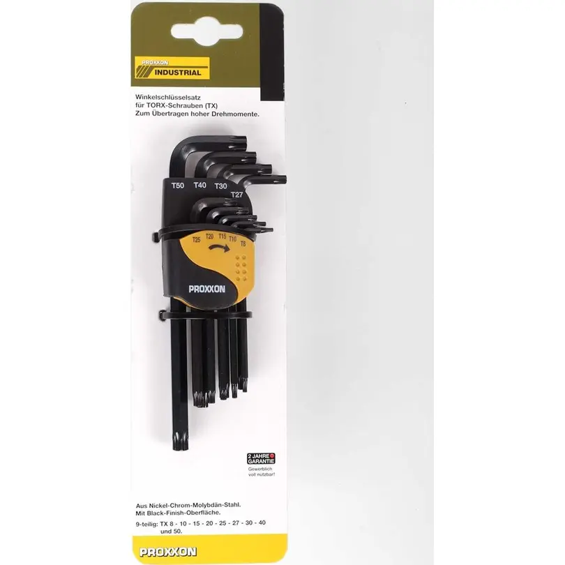 Torxschlüssel 9-teilig Proxxon