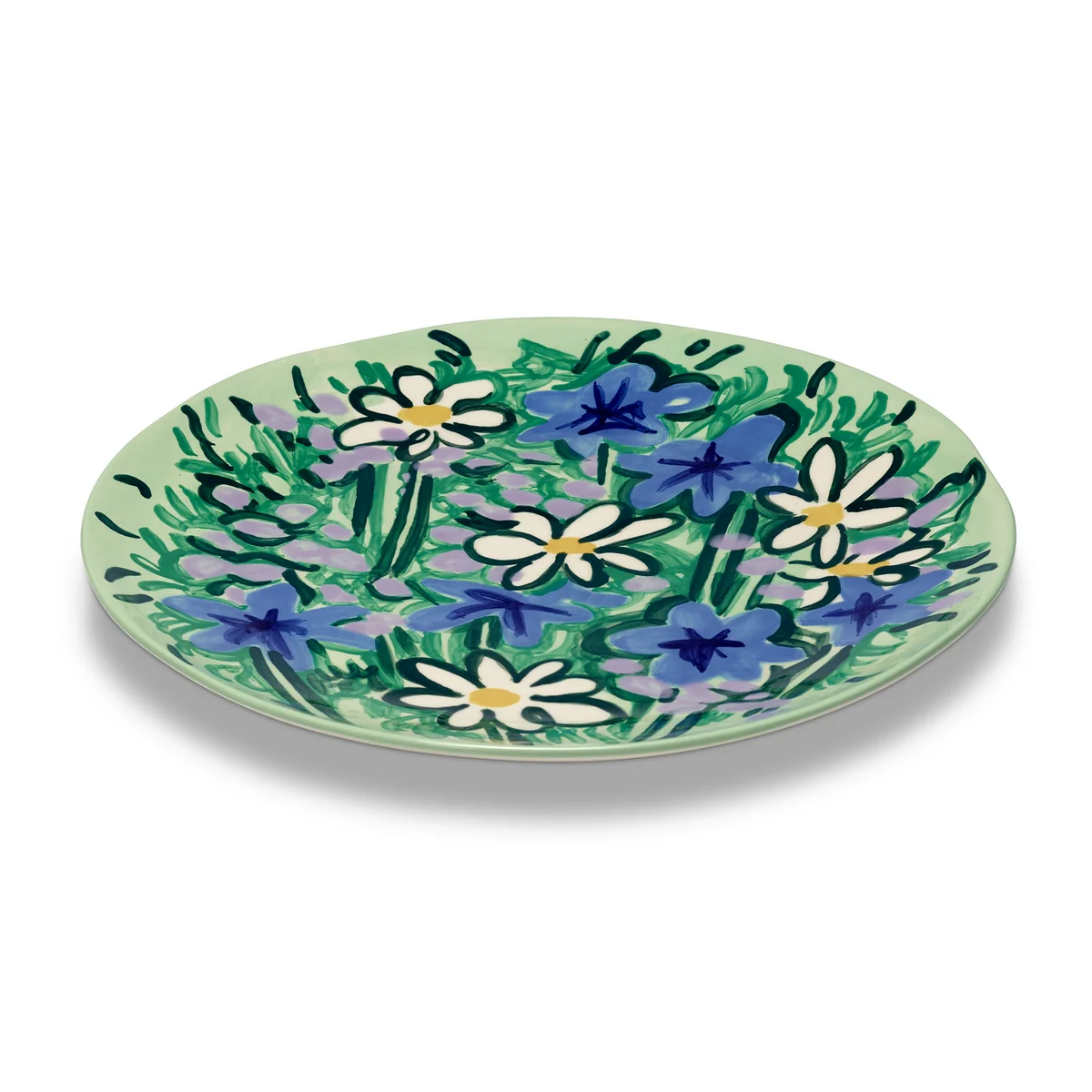 Serax - Serving Spring Servierplatte, grün / blau