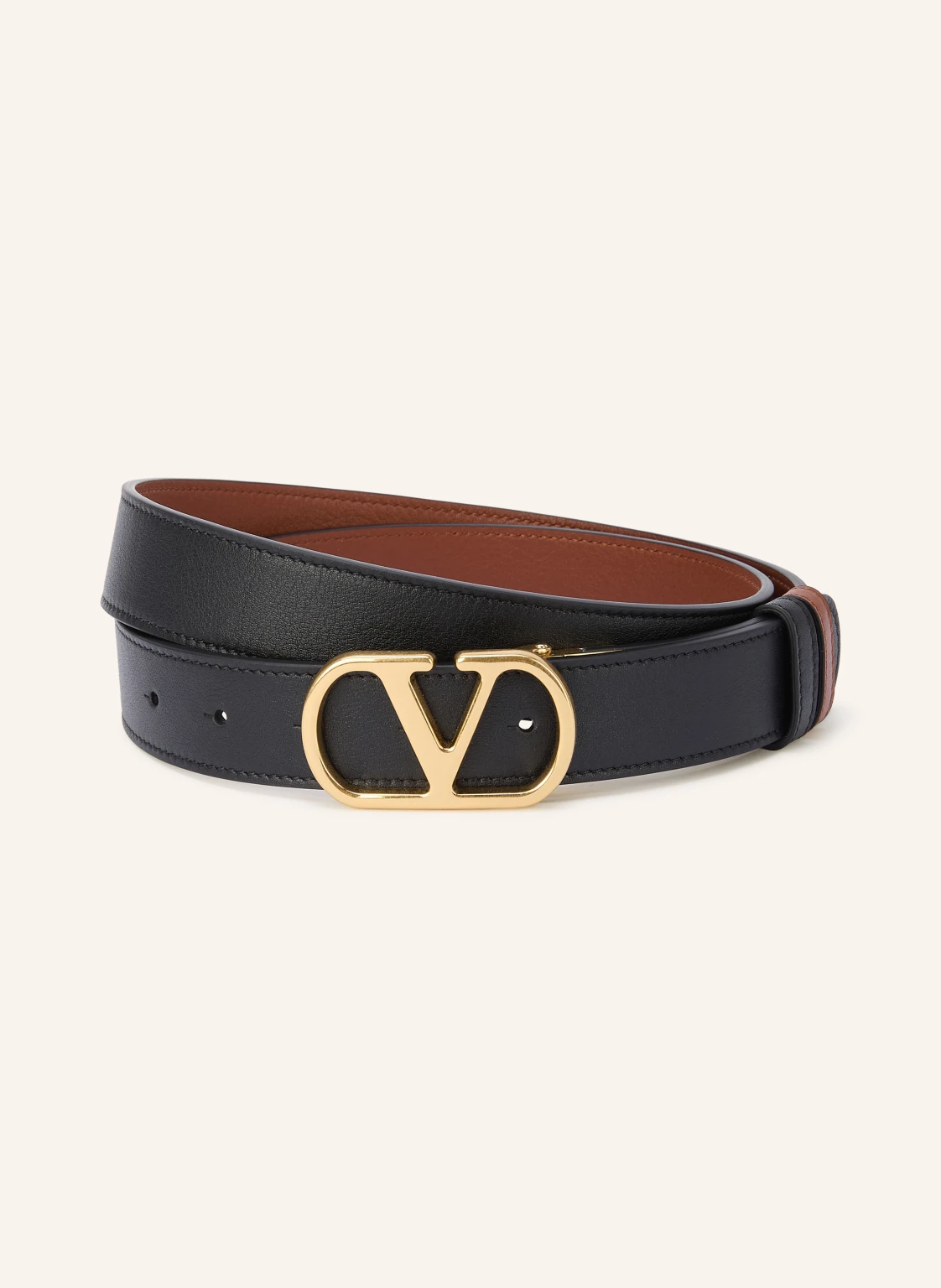 VALENTINO GARAVANI Ledergürtel VLOGO SIGNATURE zum Wenden