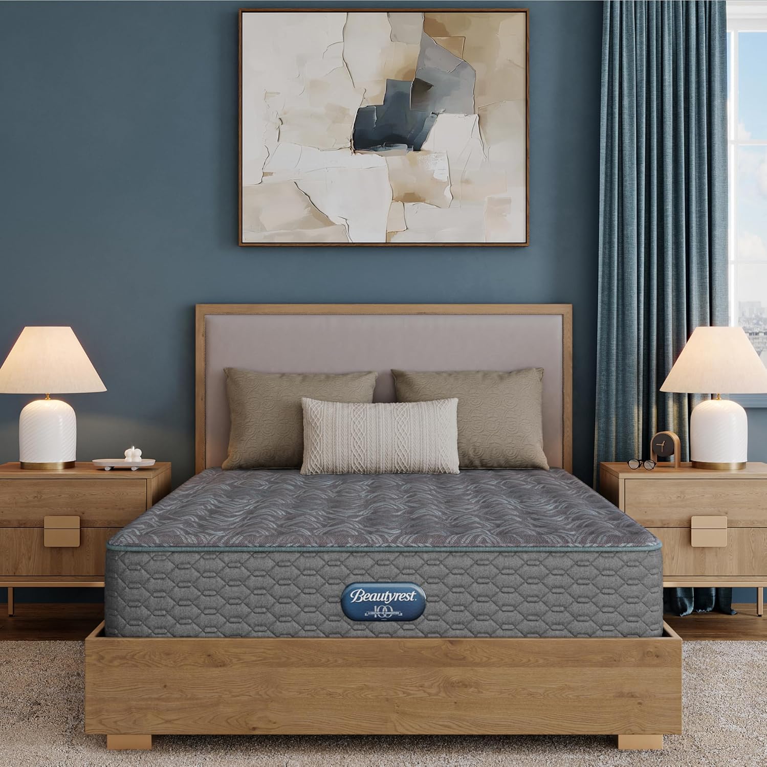 Beautyrest Prime Dream Medium 12.5 Mattress - Twin XL - Durable Pocketed Coil, Support, Pressure Relief, Cooling, Motion Separation; 100 Night Sleep Trial and 10 Year Warranty