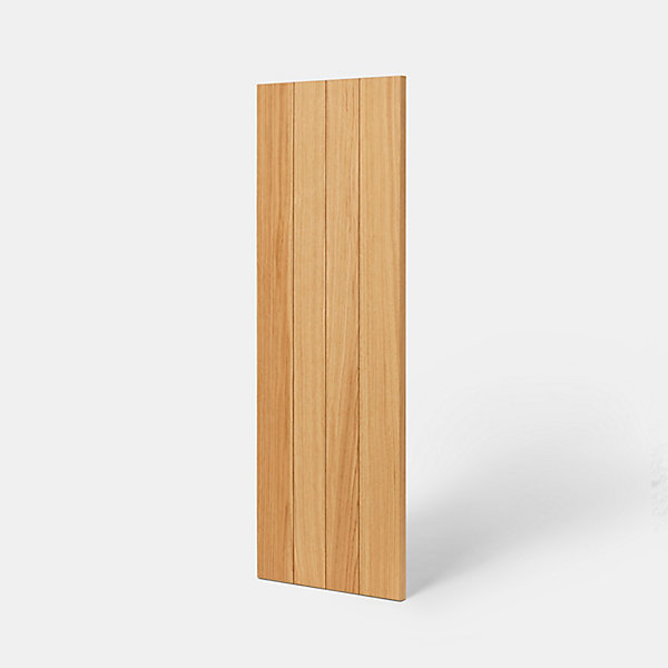 Joue de finition caisson haut Goodhome Verbena chêne naturel H. 96 cm x l. 36 cm x Ep. 18 mm