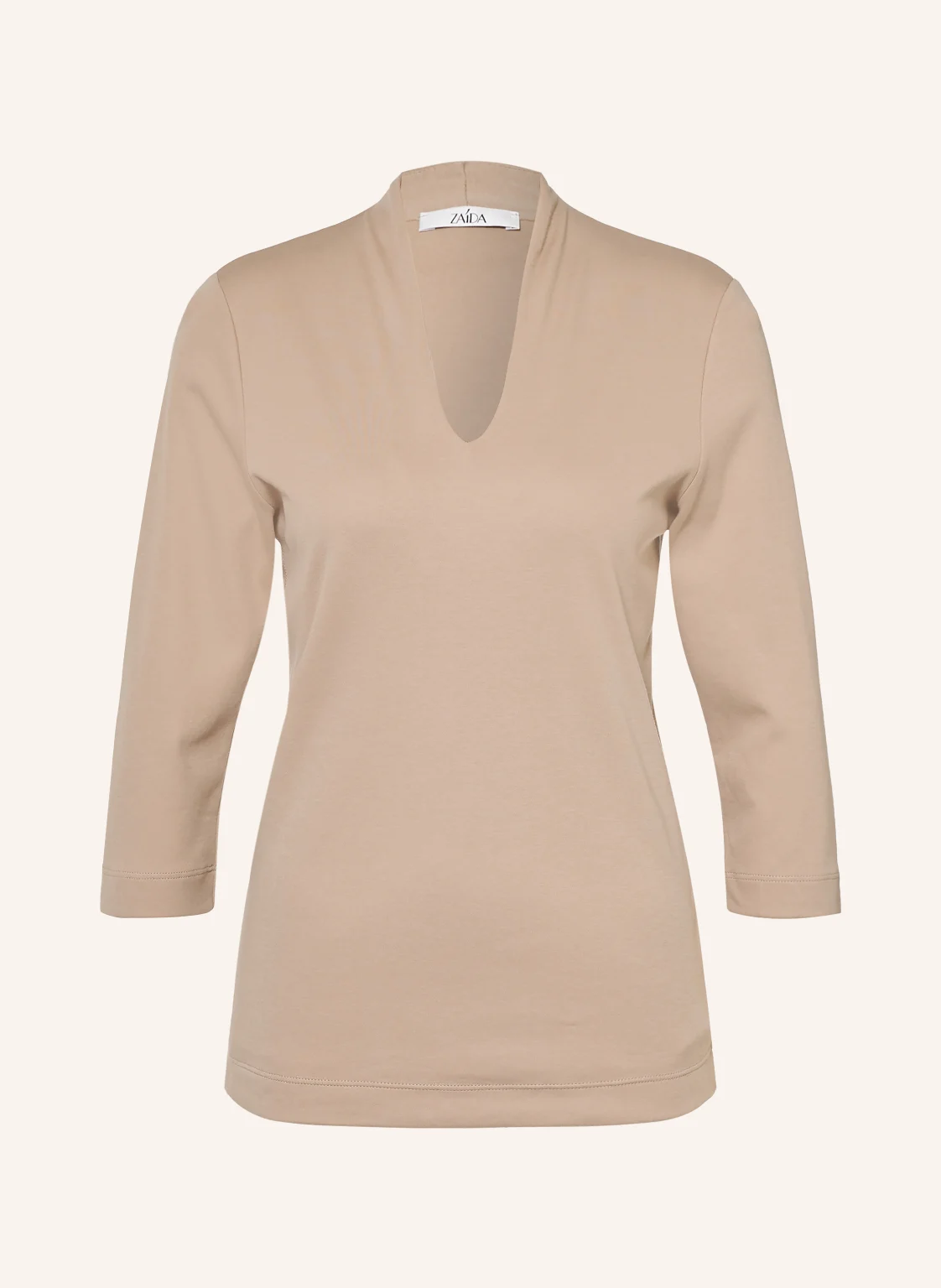 ZAÍDA Shirt mit Kelchkragen
