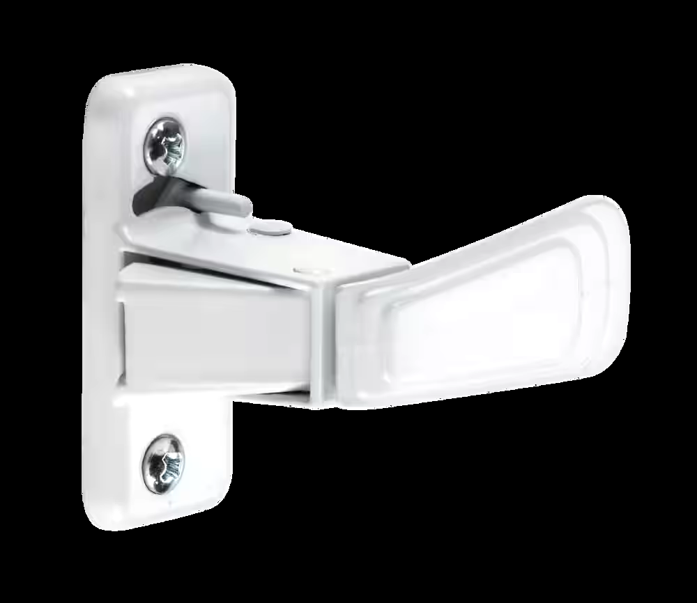 Ideal Security Door Pull Handle Set, White