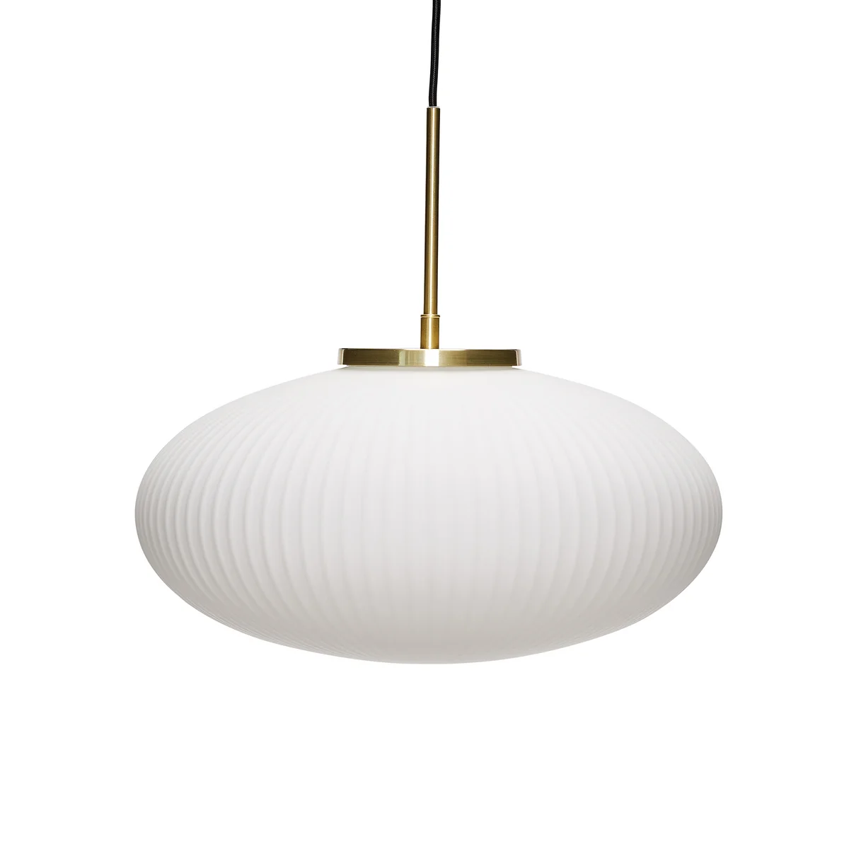 Hübsch Interior - Serene Pendelleuchte Ø 40 cm, weiß