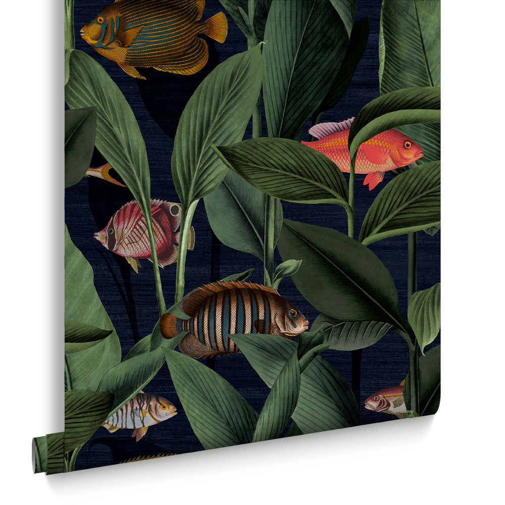 Graham & Brown Vliesbehang - Aquarium Deep Sea - 10mx52cm