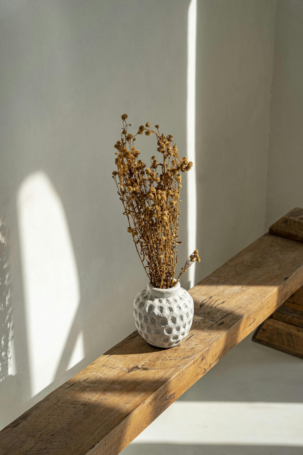 TRENDY - Vase en terre cuite gris H14