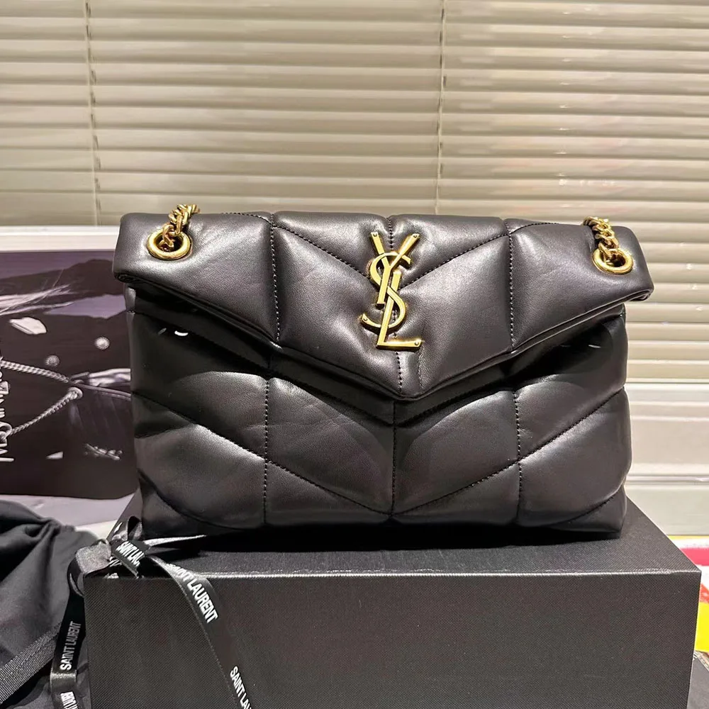 Saint Laurent Loulou Puffer Shoulder Bag