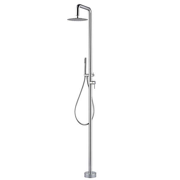 Cascata piscine en acier 316 design elegant resistant diffuseur orientable