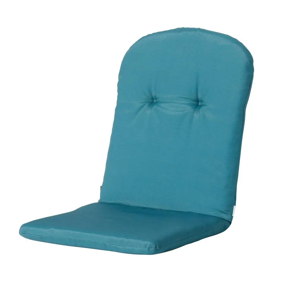 Madison - Kuipstoelkussen Hoge Rug Panama sea blue - Ca. 96x45 cm - Set van 4