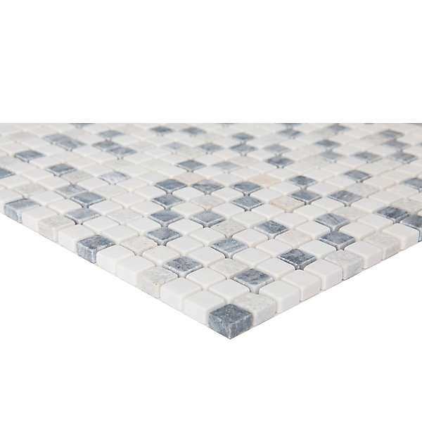 Mosaïque gris clair 30x30cm Ikarai GoodHome