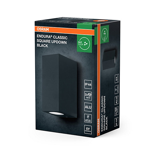 OSRAM Applique extérieur ENDURA Square Updown, GU10