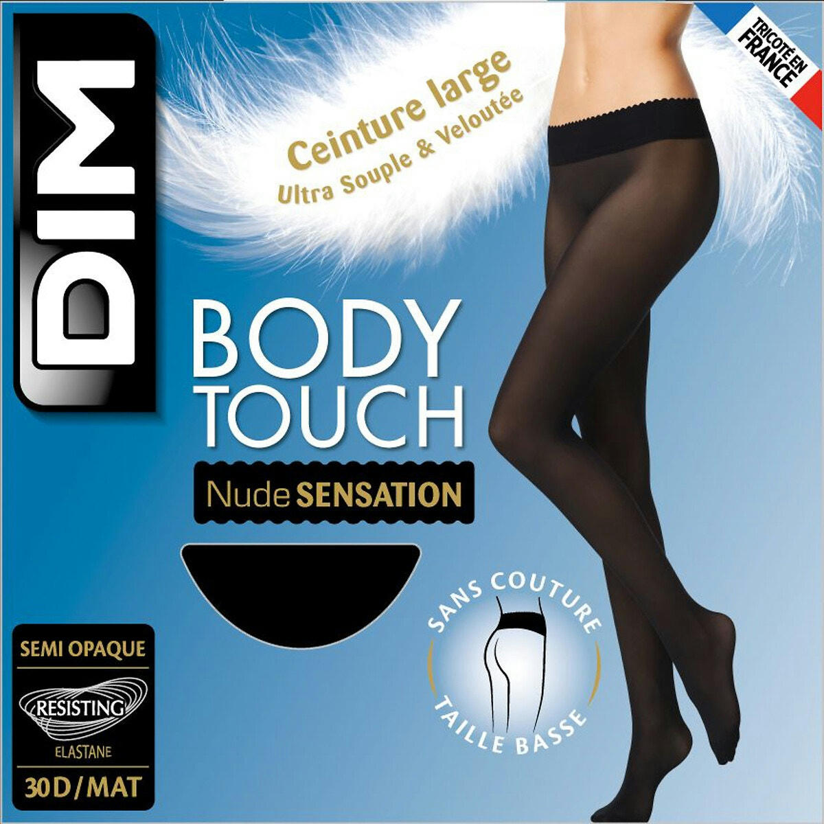 Collants semi opaque Body Touch 30 deniers