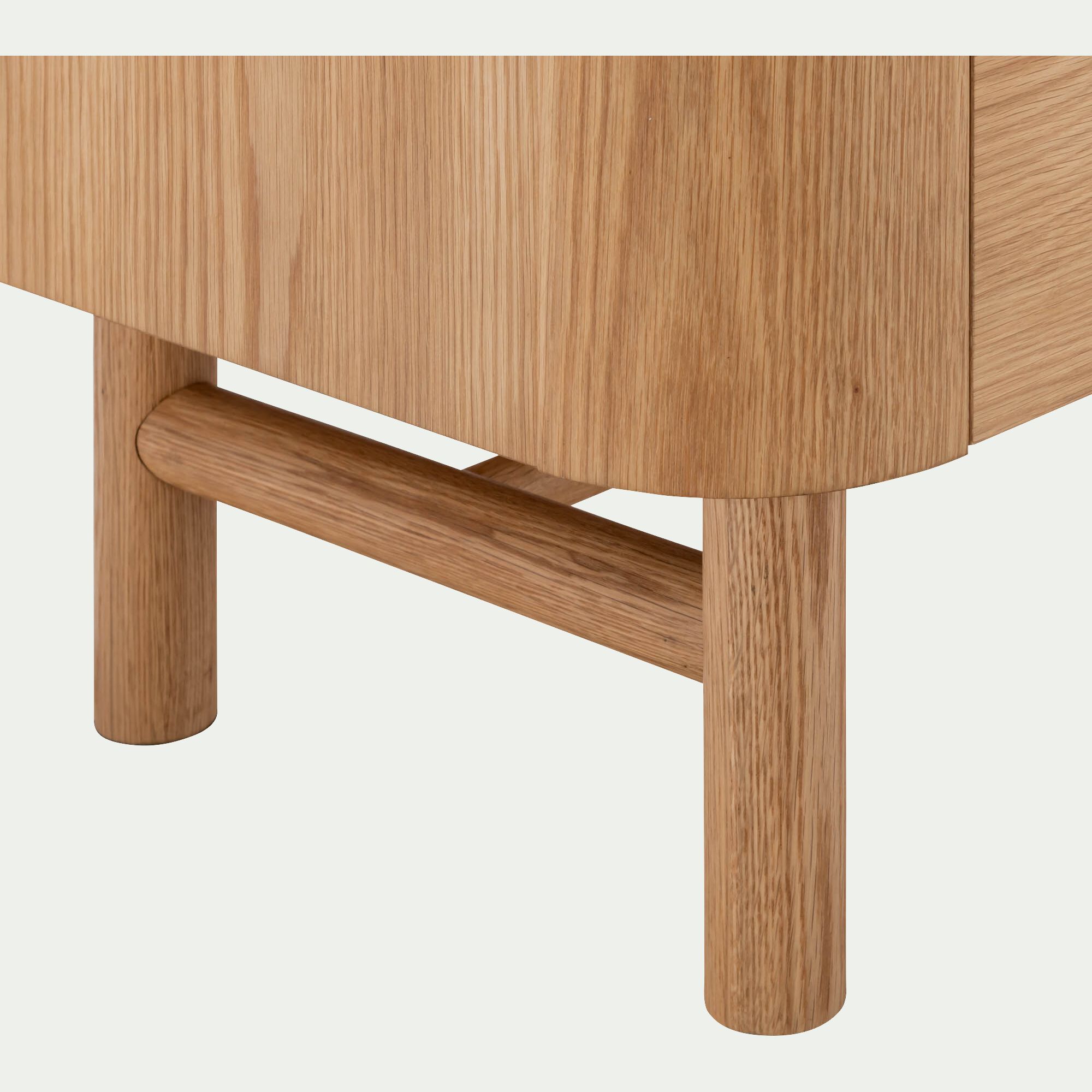 MARIETTA - Commode 6 tiroirs en chêne - bois clair