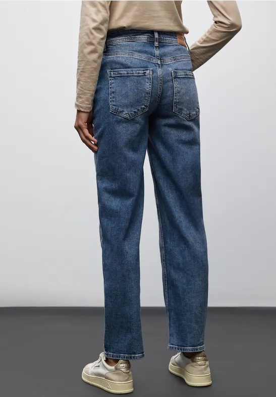 Jeans mit Gallonstreifen