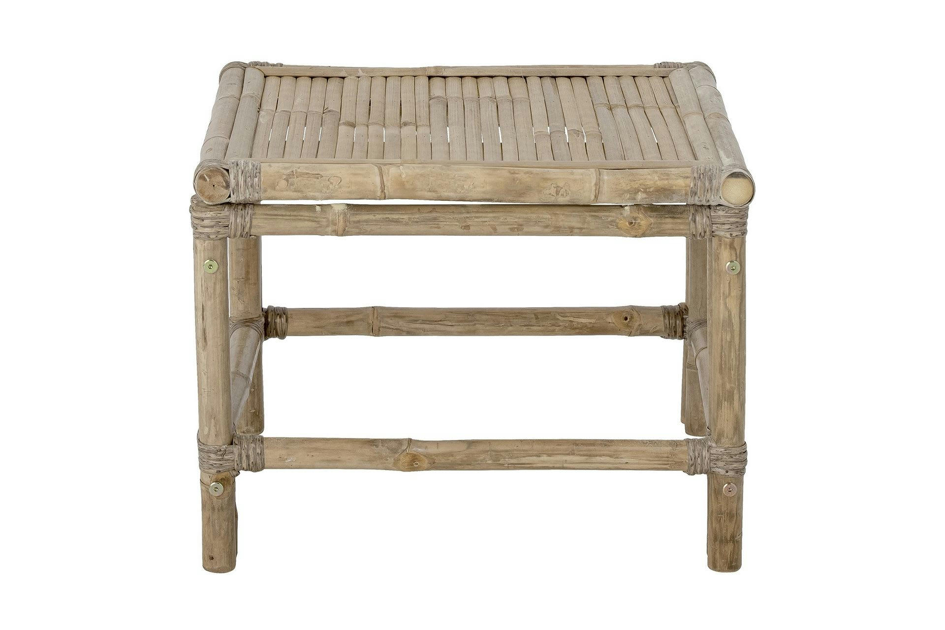 SOLE - Table basse en bambou beige