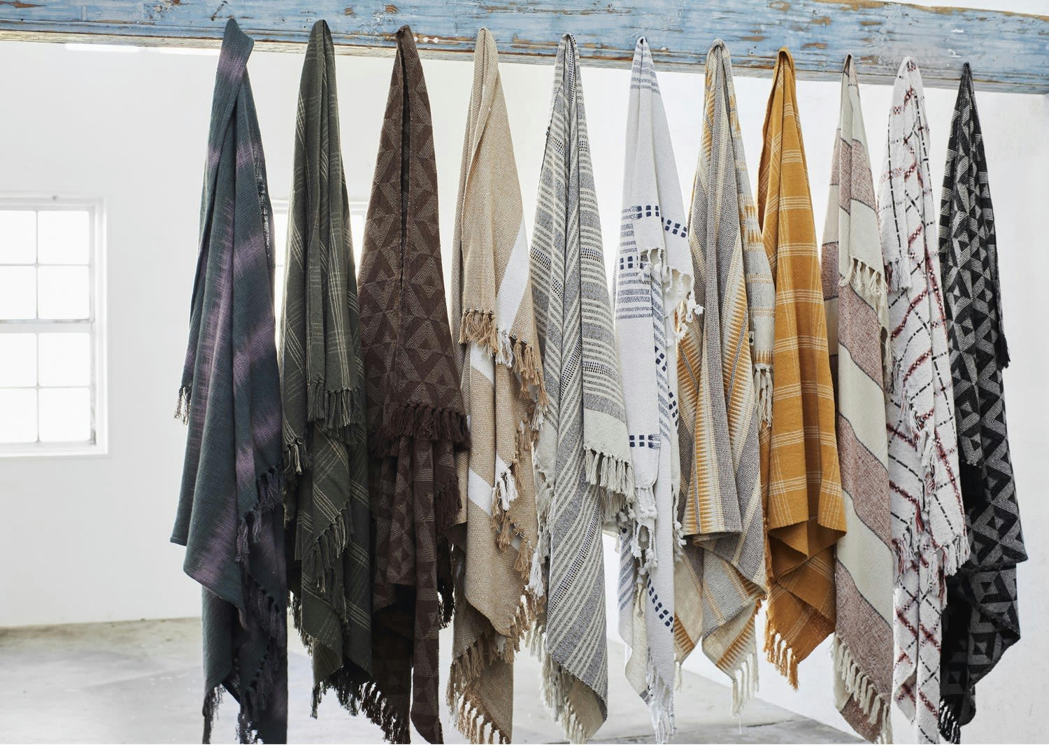 - Couvre-lit Coton Noir 125X175