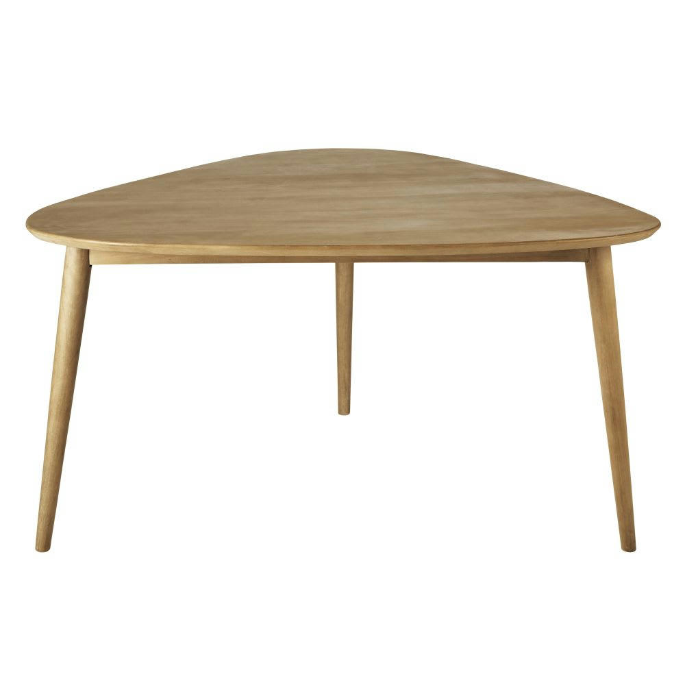 Zahra - Table à manger en manguier massif 6 personnes L132