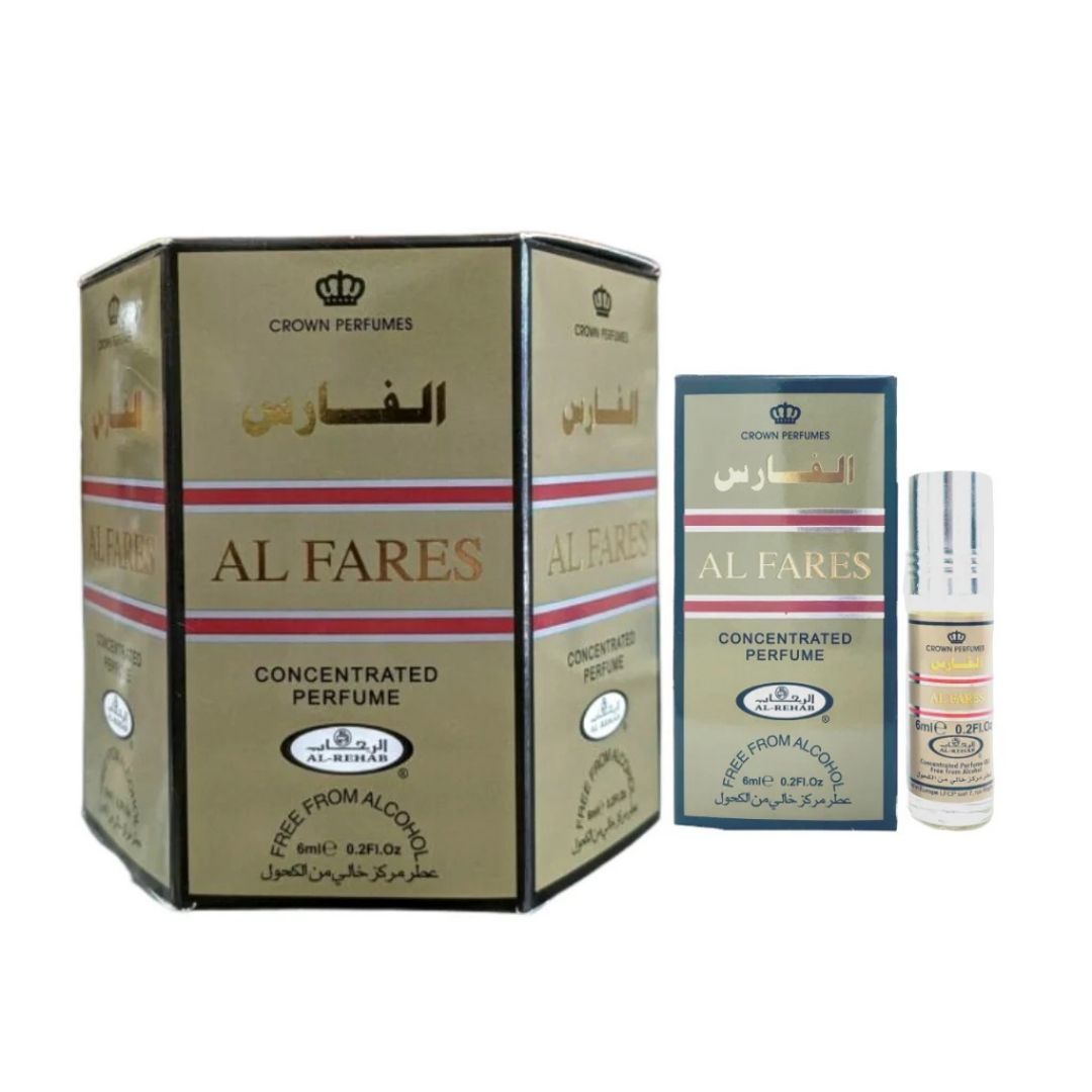 al rehab crown perfumes Al Fares 6ml Perfume Oil Roll-On Al Rehab