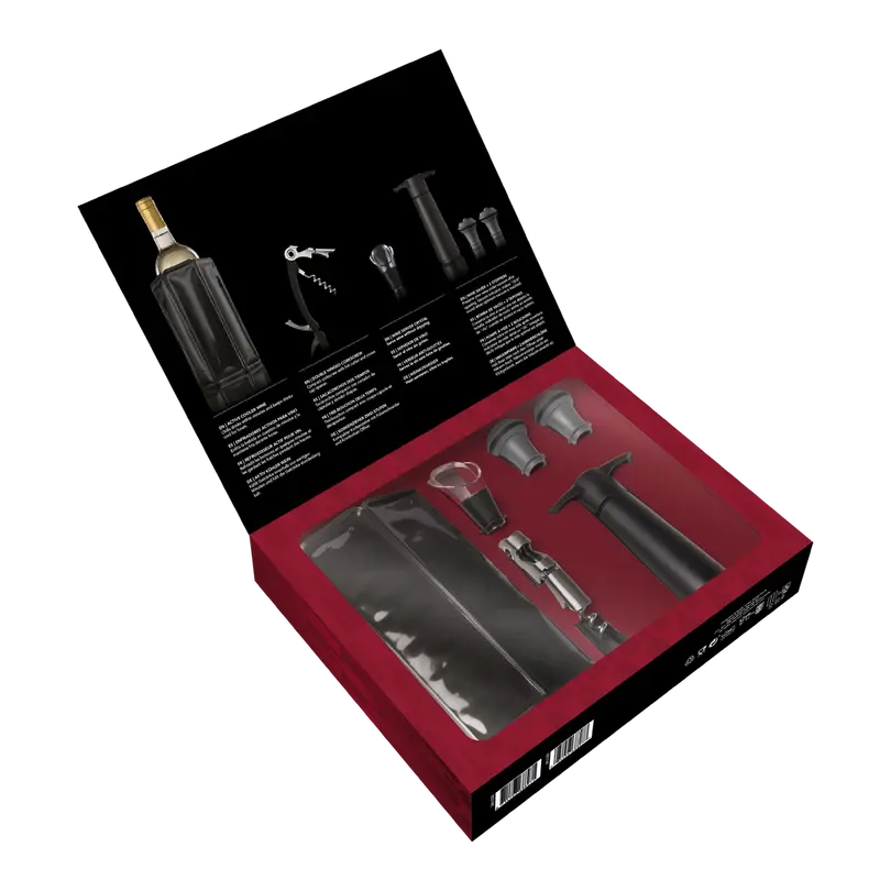 Weinzubehör-Set 6-teilig Vin