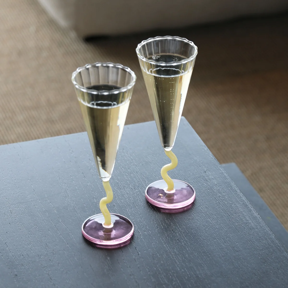 &klevering - Flute Champagnerglas