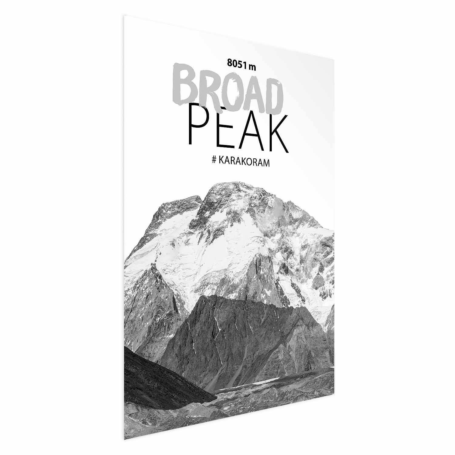 Plakat Broad Peak 21x30 cm
