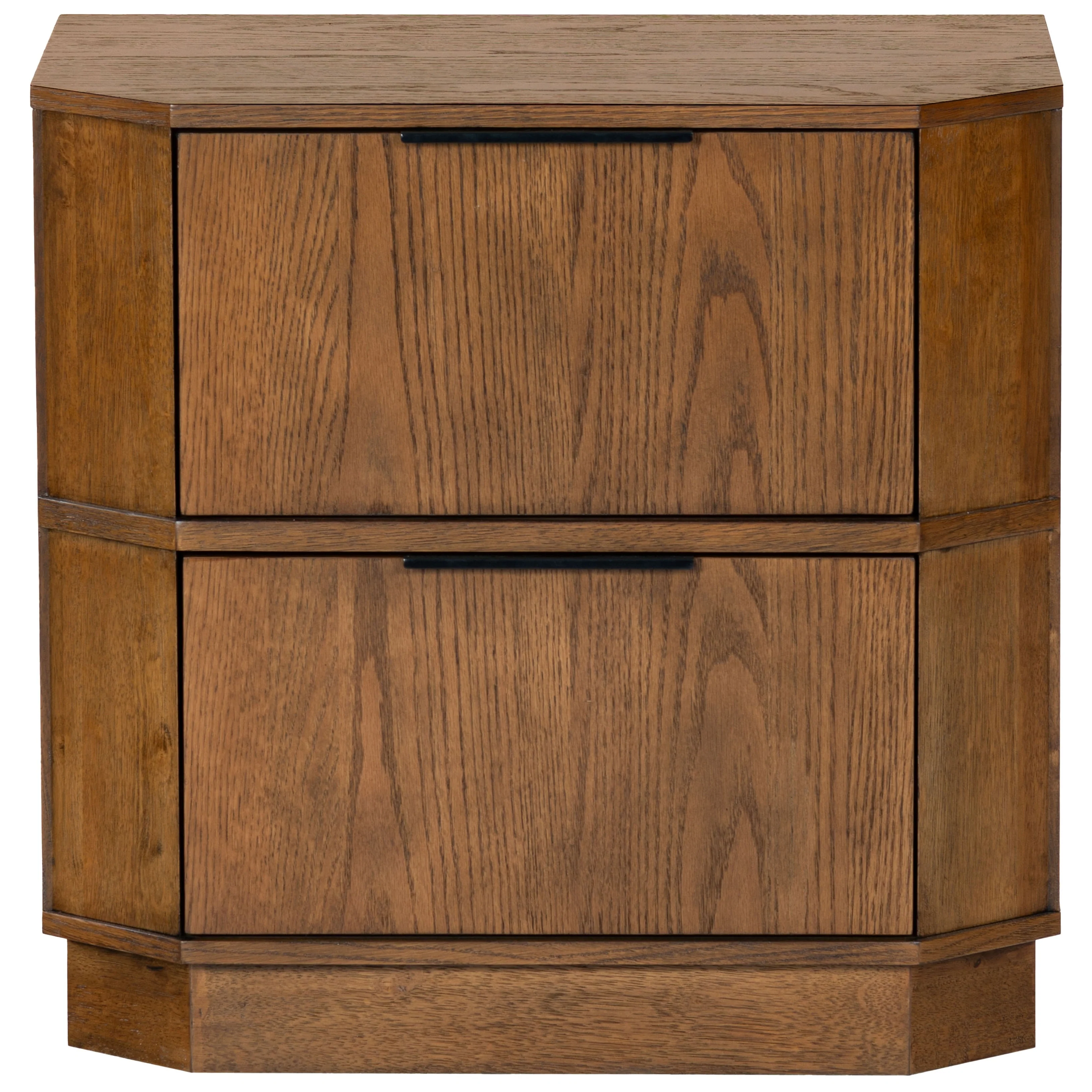 SAFAVIEH Couture Aerilyn Curved Front 2 Drawer Nightstand