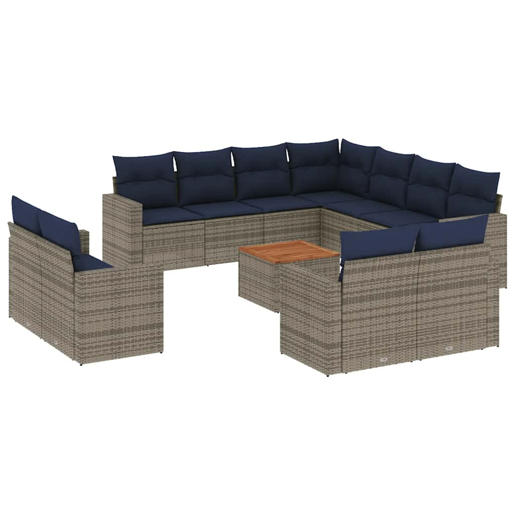 Zestaw Mebli Ogrodowych Stół Rattan Poduszki Do Ogrodu Na Taras Do Ogrodu