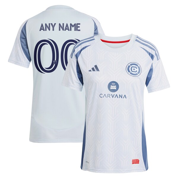 Chicago Fire adidas Women's 2025 The Municipal Kit Replica Custom Jersey - Light Blue