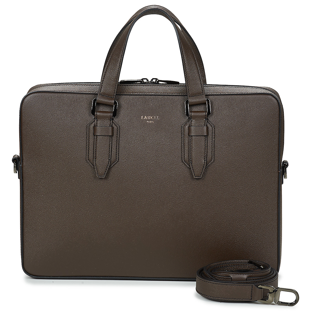 Lancel - CHARLIE DE LANCEL ZIPPE 14' - Brown
