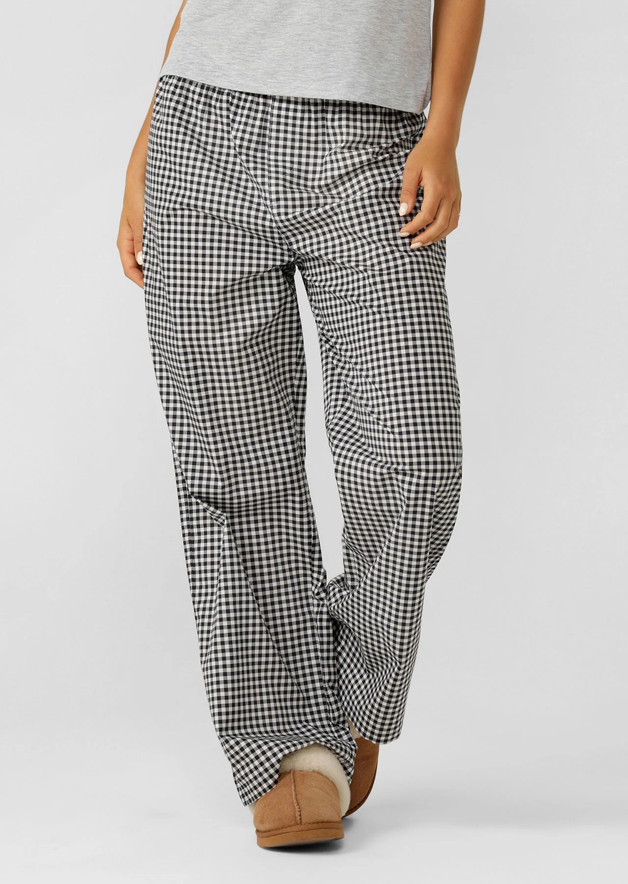 Sweet Gingham Check Sleep Pants