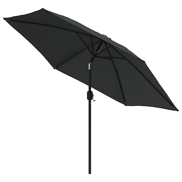 Parasol d'exterieur avec led et mât Helloshop26