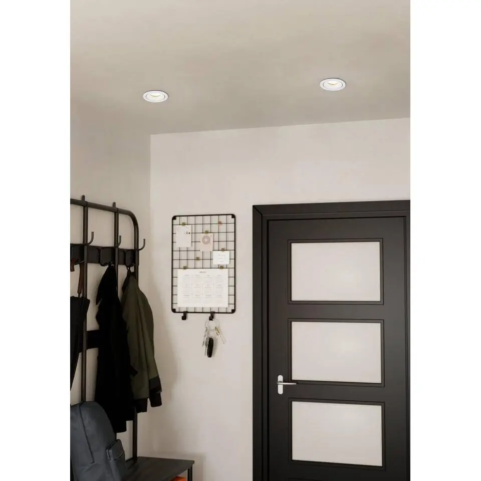 EGLO Arenals Inbouwspot - LED - Aluminium/Kunststof - Wit