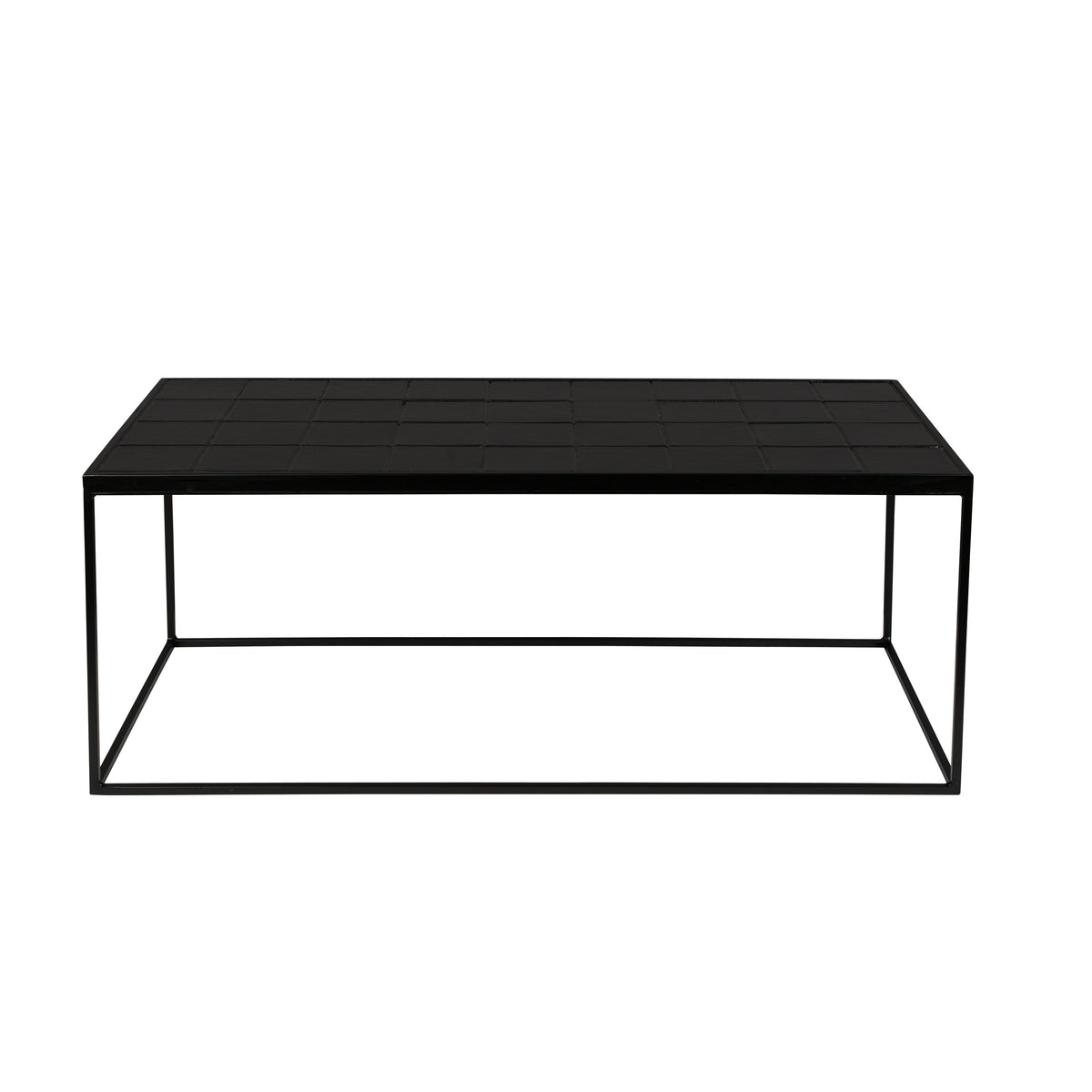 Zuiver Glazed Salontafel 93x42,5 cm Zwart